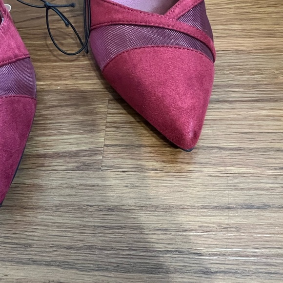 *NWOB* Nine West Women’s Evani Red Dress Pumps w/ Stiletto Heel Size 8.5 - Picture 5 of 6